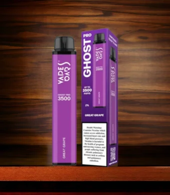 Great Grape 20mg 3500 Puffs by Vapes Bars Ghost Pro