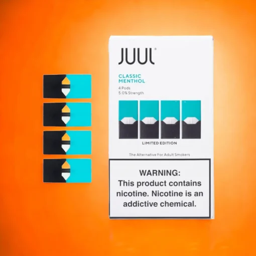Classic Menthol Juul Pods 5% Nicotine (4 Pcs)