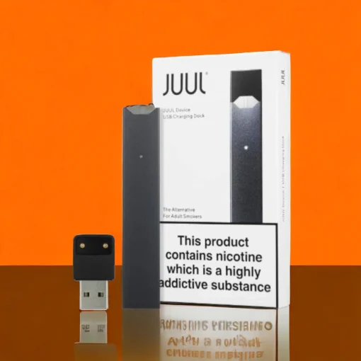 Juul – Rechargeable Pod Device with USB Charger (Black)