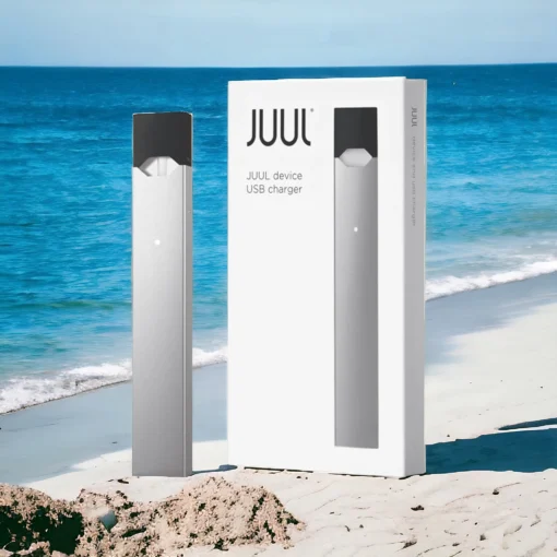 Silver Juul Device