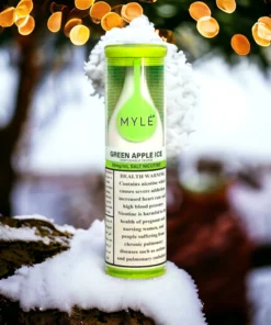 Green Apple Ice MYLÉ Drip Disposable Device 2500 Puffs – 2% Nicotine