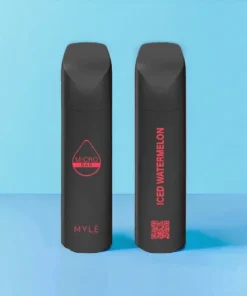 MYLÉ Micro Bar – Iced Watermelon Disposable Device 1500 Puffs – 2% Nicotine