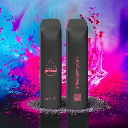 MYLÉ Micro Bar – Strawberry Slushy Disposable Device 1500 Puffs – 2% Nicotine