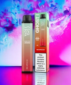 Vapes Bars Ghost Pro Red Apple 3500 Puffs 20mg