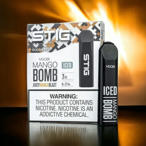 vgod STIG iced mango bomb disposable pod DEVICE IN uae