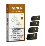 SPRK VAPOR Sweet Tobacco Pod Pre filled Disposable (Pack of 4)